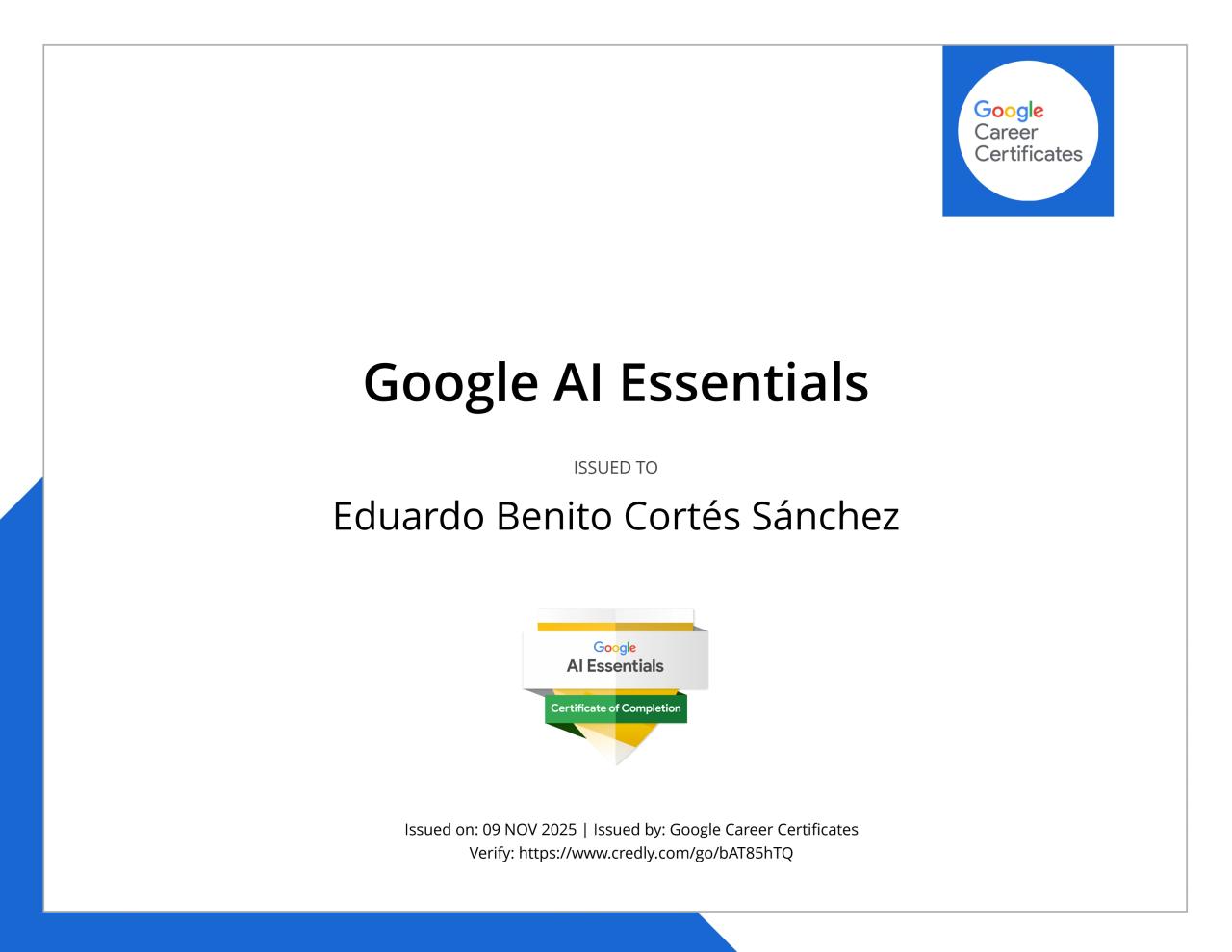 Google AI Essentials